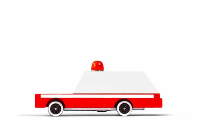 Candylab Toys Ambulance Candycar Holzauto Krankenwagen