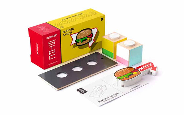 Candylab Toys Burger Shack Candycar®Spielhaus Einzelteile unaufgebaut