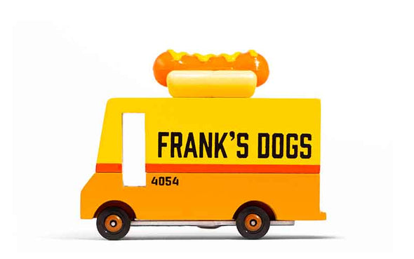 Candylab Toys Hotdog Van | CANDYCAR Holzauto