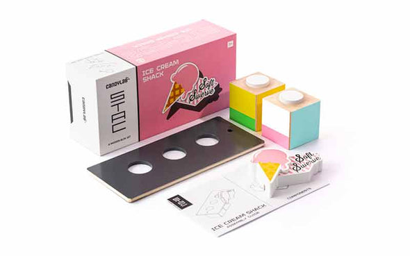 Candylab Toys Icecream Shack Candycar® Spielhaus Einzelteile unaufgebaut