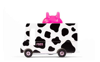 Candylab Toys "Moo" Milk Van | CANDYCAR Holzauto