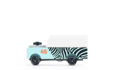 Candylab Toys Mini Drifter Zebra | Candycar Holzauto