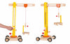 Goki Holzkran für Kinder | Holzspielzeug Baumaschinen