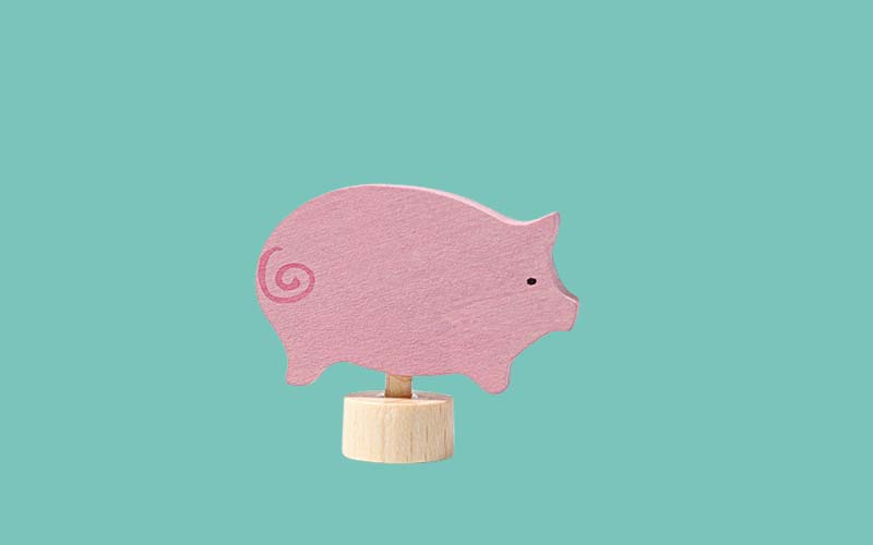 Grimms Geburtstagsstecker Schwein