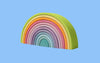 Grimms Regenbogen gross in Pastell Farben | Montessori Holzspielzeug
