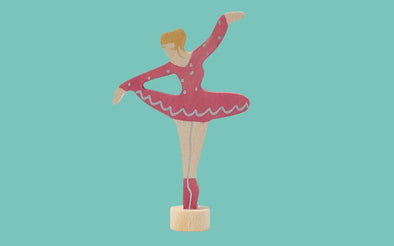 Grimms Steckfigur Ballerina | Geburtstagsstecker