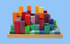 Grimms Stufenpyramide gross aus Holz | Montessori Spielzeug