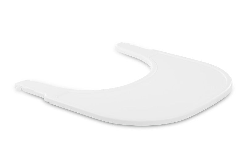Alpha Plus Click Tray Hochstuhl Tisch in Weiß | hauck