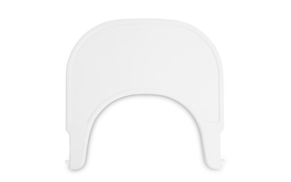 Table chaise haute Alpha Plus Click Tray en blanc | hauck