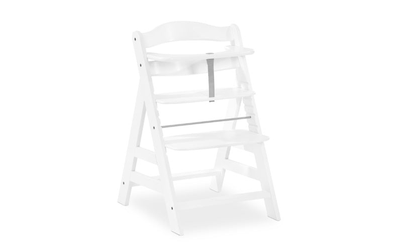 Alpha made Plus in chair chair Baby high children\'s white wood – | of & Hauck
