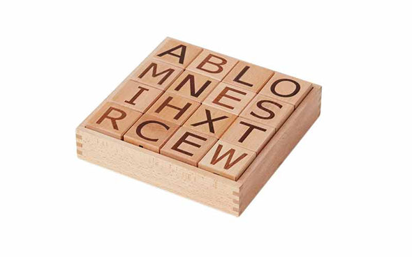 Holz ABC von Kidsconcept | Mit Holzklötzen Buchstaben lernen