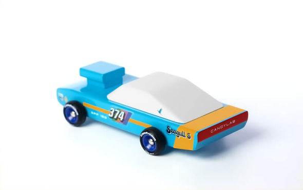 Holzautos von Candylab Toys Seagull in blau bei Holzflitzer