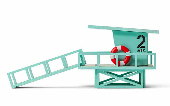 Holzspielzeug von Candylab Toys Malibu Beach Strandhaus für Kinder