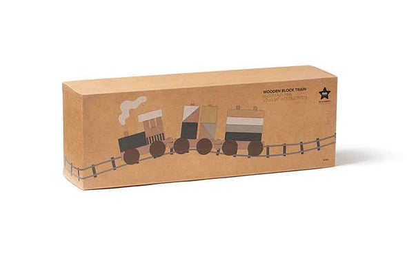 Holzspielzeug von Kids Concept | Holzeisenbahn Stapelzug für Kleinkinder