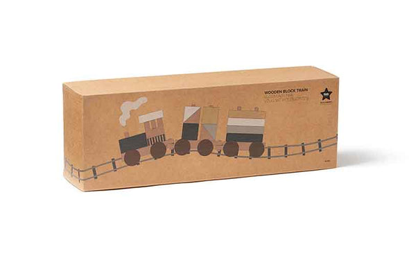 Holzspielzeug von Kids Concept | Holzeisenbahn Stapelzug für Kleinkinder