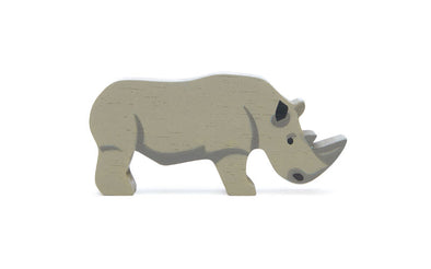 Holztier Nashorn von Tenderleaf Toys | Spieltiere und -figuren aus Holz