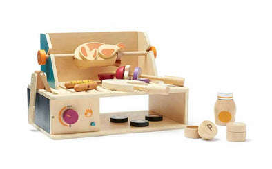 KInderküche aus Holz: die Grill Erweiterung von Kids Concept für die Spielküche