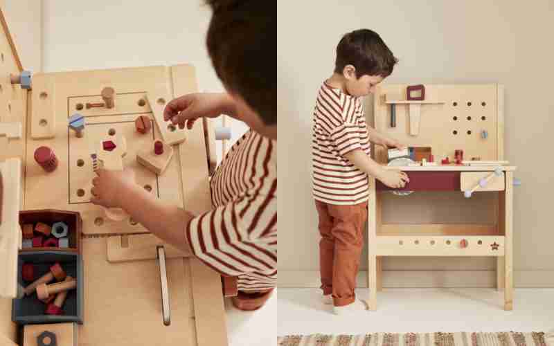 Etabli pour enfants en bois par Kid's Concept