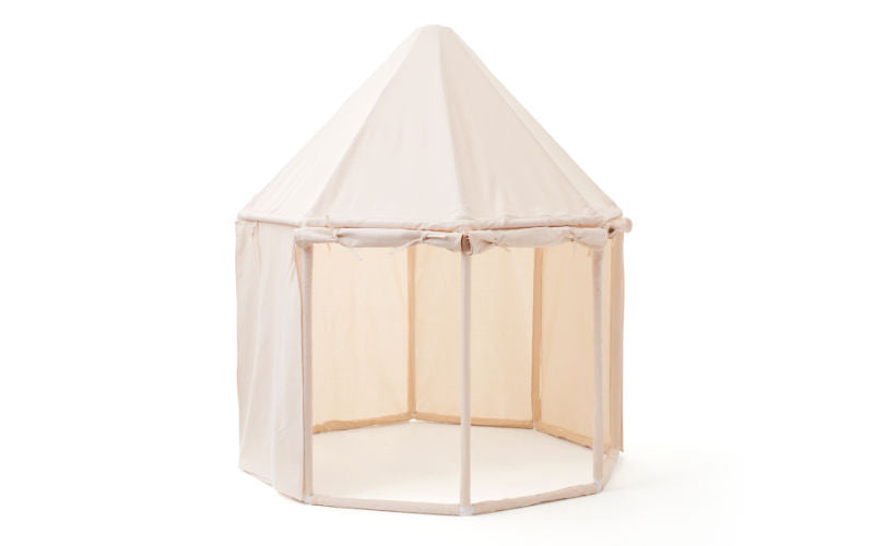 Padiglione tenda per bambini in bianco (H: 142 cm)