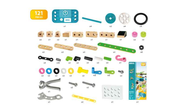 Jeu de construction de moteur avec 120 pièces | Constructeur BRIO®