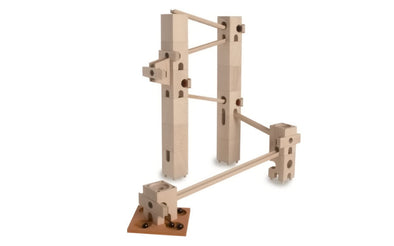 Marble track made of wood "Mezzo" 40 parts | xyloba®