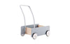 Laufwagen von Kids Concept | Blauer Lauflernwagen aus Holz für Baby und Kleinkind