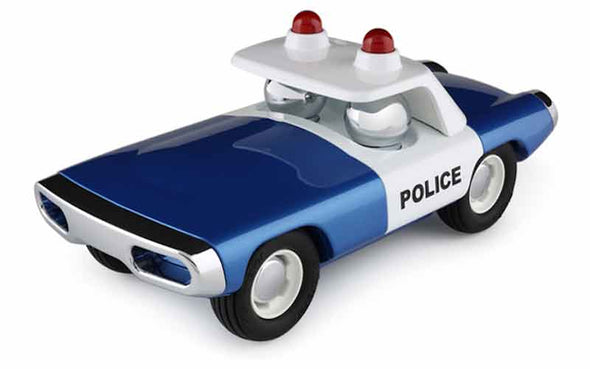 Playforever Heat blaues Polizeiauto für Kinder zum Spielen
