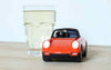 Playforever Luft Biba in Rot Spielzeugauto im Größenverhältnis