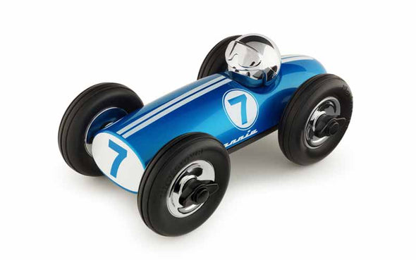Playforever Spielzeugauto Bonnie Joules in blau | Rennwagen für Kinder und design orientierte Eltern