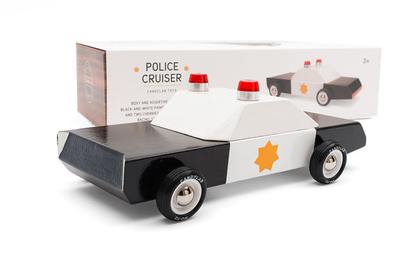 Amerikanisches Spielzeug Polizeiauto von Candylab Toys