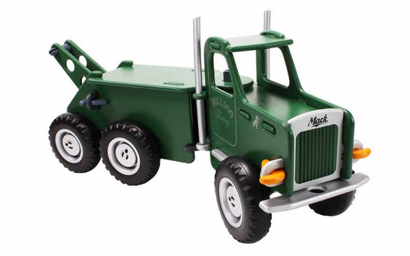 Rutschfahrzeug von Moover Toys Mack Truck in Grün | Rutscher für Kinder