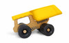 Sandkasten Spielzeug im Stil eines Baufahrzeugs | Bronco von Neue Freunde kann zum Sandspielzeug Bagger umgebaut werden.