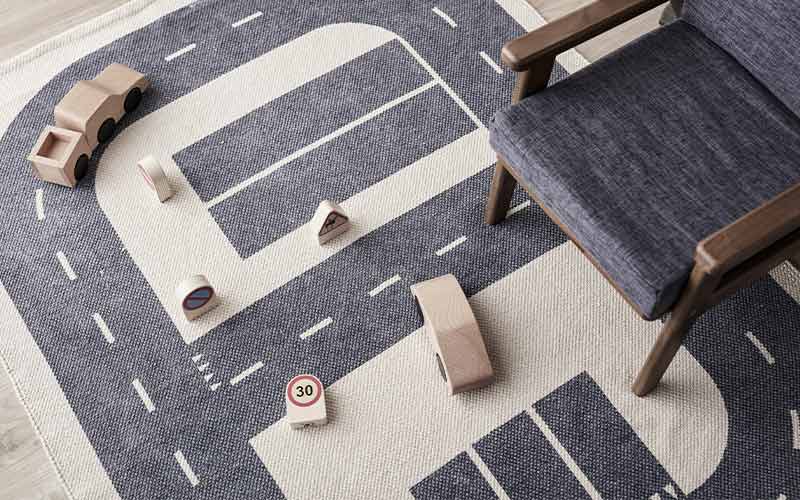 Street carpet Aiden 90x130cm | Kid's Concept
