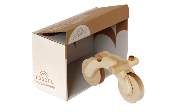 Spielzeug Fahrrad aus Holz "Rasant" | Das Holzfahrrad zum Spielen aus nachhaltiger Produktion