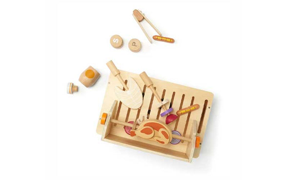 Spielzeug Grill für Kinder von Kids Concept | Spielküche Grill Erweiterung für kleine Köche und Grillmeister