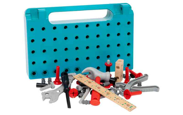 Spielzeug Werkzeug Koffer von BRIO Builder | Konstruktionsspielzeug für Kinder