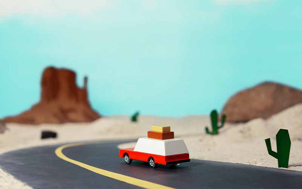 Spielzeugauto Candylab Toys Luggage Wagon | Candycar® Holzauto