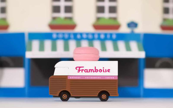 Candycar® Lampone Macaron Van | Giocattoli Candylab