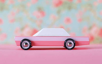 Spielzeugauto Candylab Toys Pink Cruiser | Holzautos von Candylab 