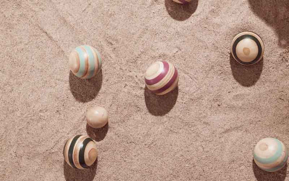 Strandspielzeug Set Boule Kugeln von Kids Concept | Boccia Spiel Set für den Strand