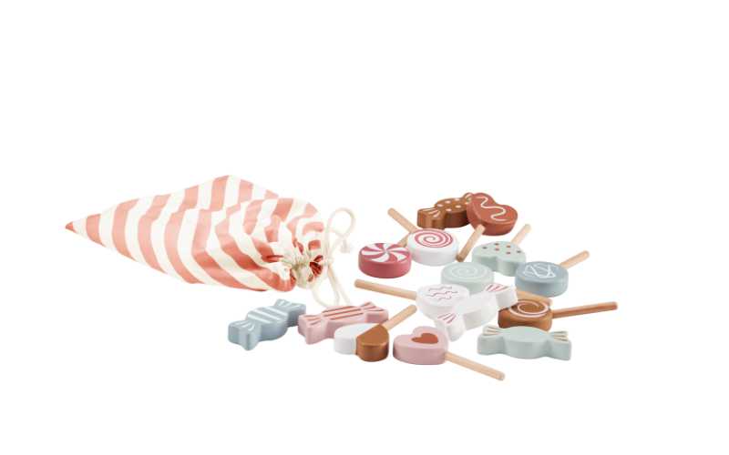 Set di caramelle in legno di Kids Concept  Accessori per negozi per  bambini –