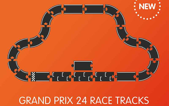 Waytoplay 24 Teile Grand Prix | Rennstrecke aus Gummi Bauanleitung