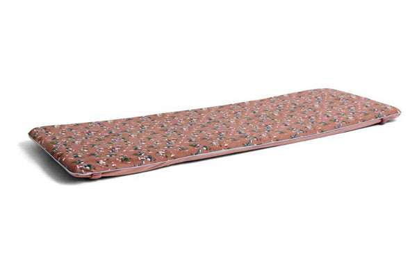 Wobbel XL Auflage in der Farbe Rosé mit Blumen | Balance Board Deck Polster
