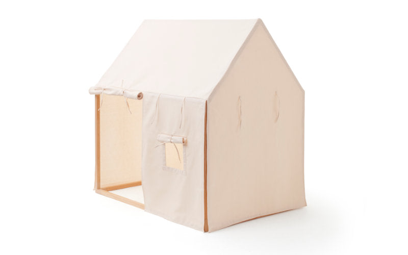 spielhaus zelt holz Kinderzelt Spielhaus in weiß 110x80 cm